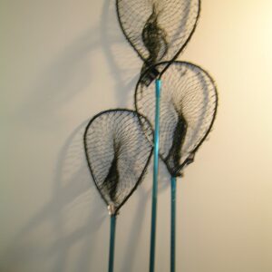 Black Netting Blue Handle