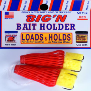 BIG'N Bait Holders  Red, Green