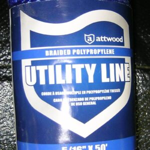Blue Utility Line - Braided - 5/16"x50'
