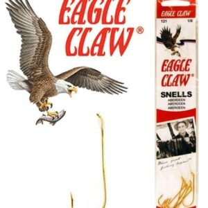Eagle Claw - 121 Gold Snelled Crappie Hook