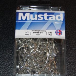 34081 - Mustad DT Nickel - 100 per box