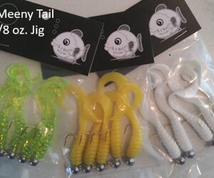 Meeny Tail with 1/8 oz. Jig