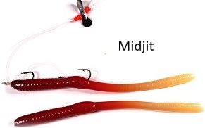 Creme Lure, Rigged Midjit, Live in color