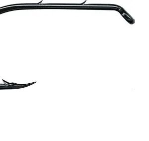 92641 Mustad - Beak ,Special Long Shank W/2 Slices Forged, Reversed  Bait Holder - Down Eye - Bronze