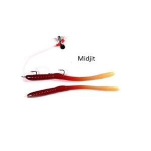Creme Lure, 3.5" Rigged Midjit, Live in color with spare