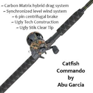 Garcia Catfish Commando Bait Cast