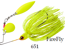 BOOYAH Spinnerbait Pond Magic - Tandem Willow 3/16 OZ.
