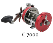 Abu Garcia Round Baitcast Reel C-7000